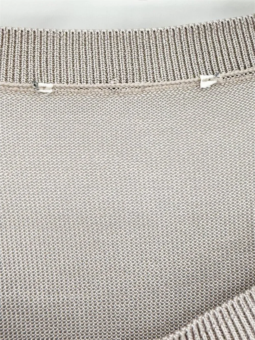 COS // Taupe Semi Sheer Sleeveless Knit Top - Picture 6 of 12